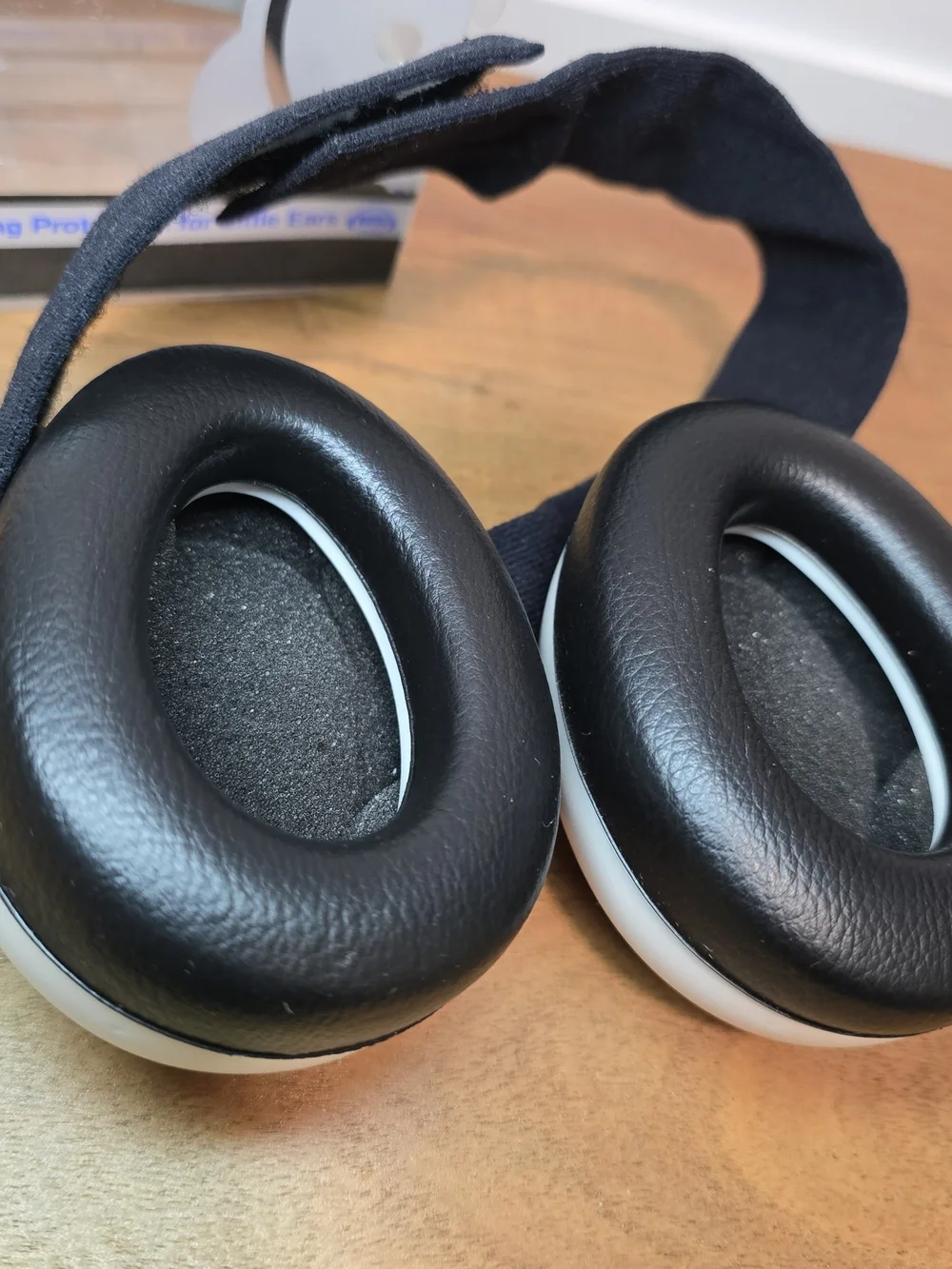 Baby Noise-Reducing Headband Headphones - Black & White